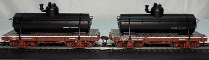 Bachmann Spectrum 26522 On30 18' Black Tank Car (Set of 2)