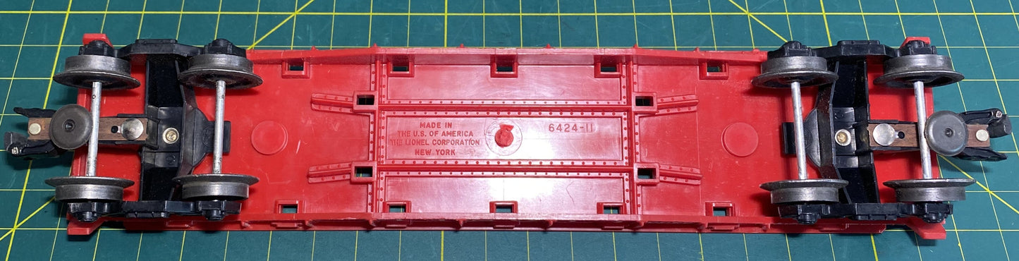 Lionel Post War 6800 Flat Car w/out Airplane