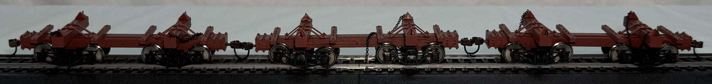 Bachmann Spectrum 27391 On30 Scale Skeleton Log Car Set with Logs