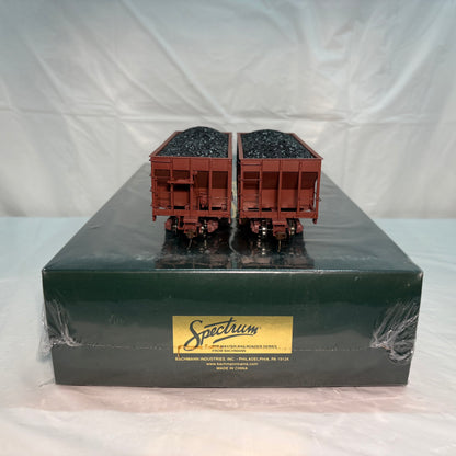 Bachmann Spectrum 27999 On30 Painted & Unlettered 2-Bay Steel Hopper (Oxide Red)