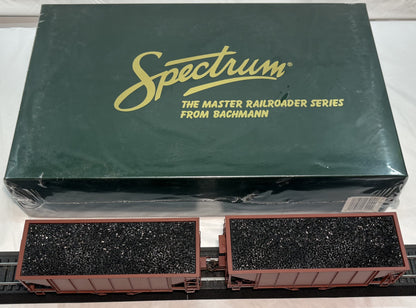 Bachmann Spectrum 27999 On30 Painted & Unlettered 2-Bay Steel Hopper (Oxide Red)