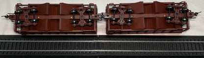 Bachmann Spectrum 27999 On30 Painted & Unlettered 2-Bay Steel Hopper (Oxide Red)