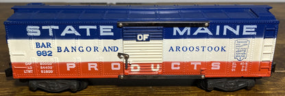 American Flyer #982 State of Maine Box Car