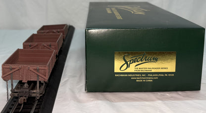 Bachmann Spectrum 29801 On30 Wood Side Logging & Mining Dump Cars 3 Cars