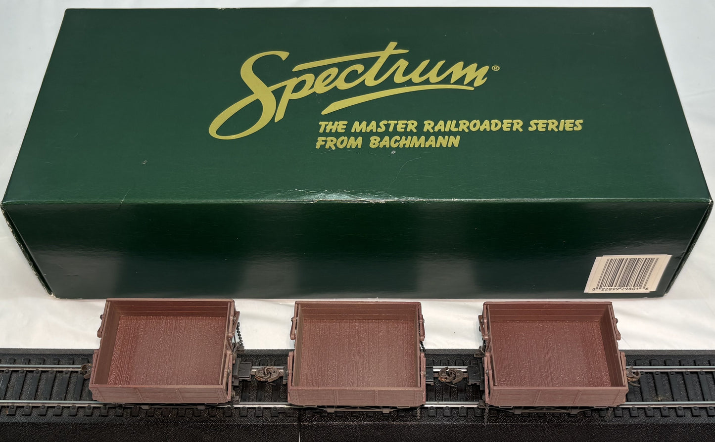 Bachmann Spectrum 29801 On30 Wood Side Logging & Mining Dump Cars 3 Cars