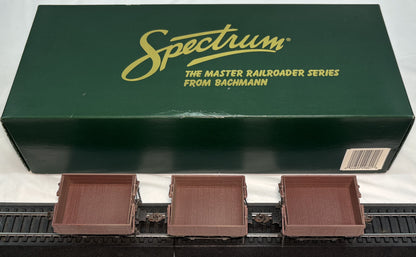 Bachmann Spectrum 29801 On30 Wood Side Logging & Mining Dump Cars 3 Cars