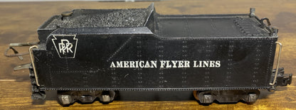American Flyer tender for Steam Locomotive 212, smoke in tender