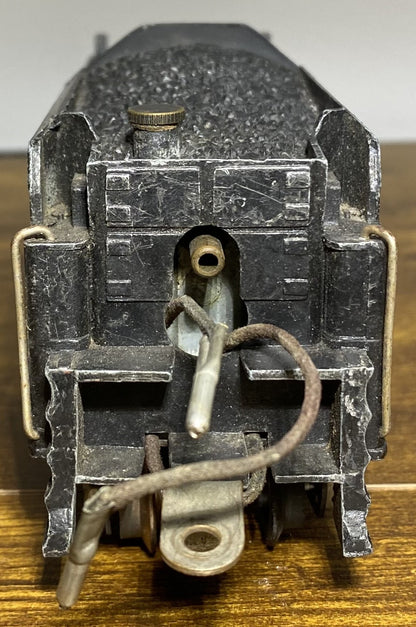 American Flyer tender for Steam Locomotive 212, smoke in tender