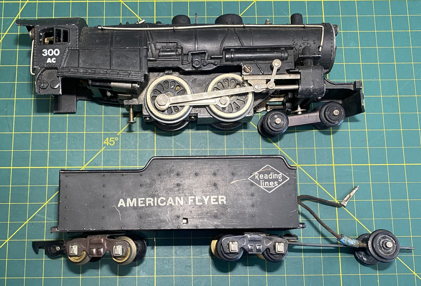 American Flyer 300AC Atlantic Steam Locomotive