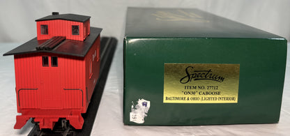 Bachmann Spectrum 27712 On30 Baltimore & Ohio Lighted Caboose