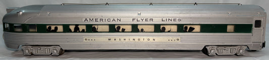 American Flyer 963 Passenger Cars, Green