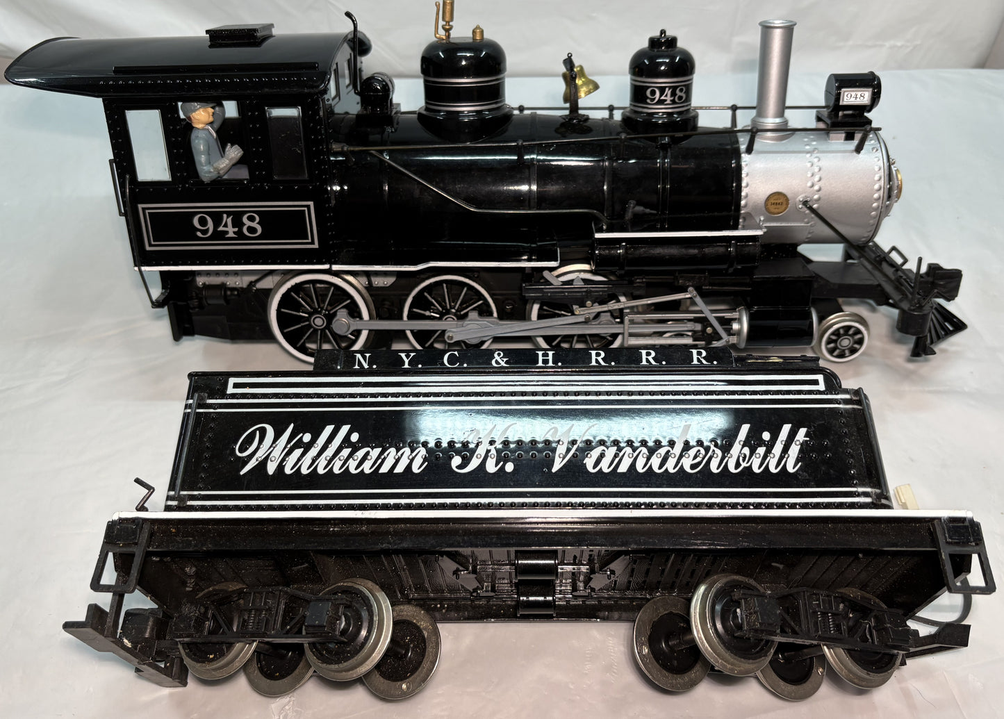 Bachmann 948 G Scale William Vanderbilt Steam Locomotive