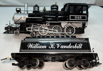 Bachmann 948 G Scale William Vanderbilt Steam Locomotive