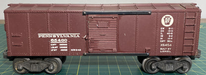 Lionel Post War X6454 Pennsylvania Railroad Box Car