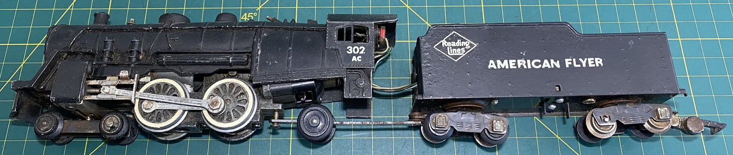 American Flyer 302AC Atlantic Steam Locomotive