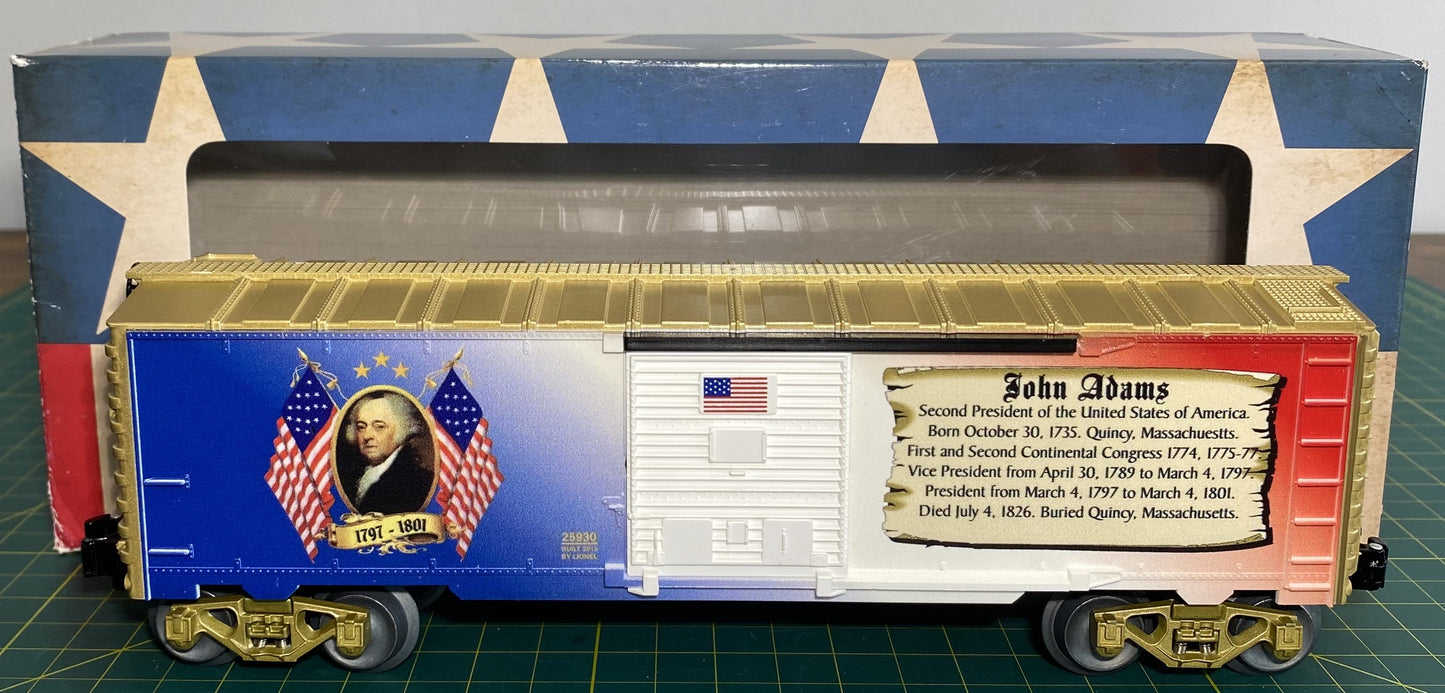 Lionel 6-25930 President John Adams Box Car
