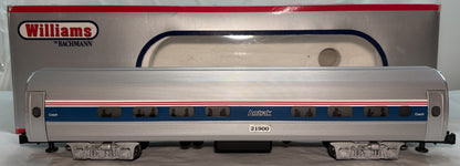 Williams 21900 O Gauge 60’ Amtrak Amfleet Passenger Cars