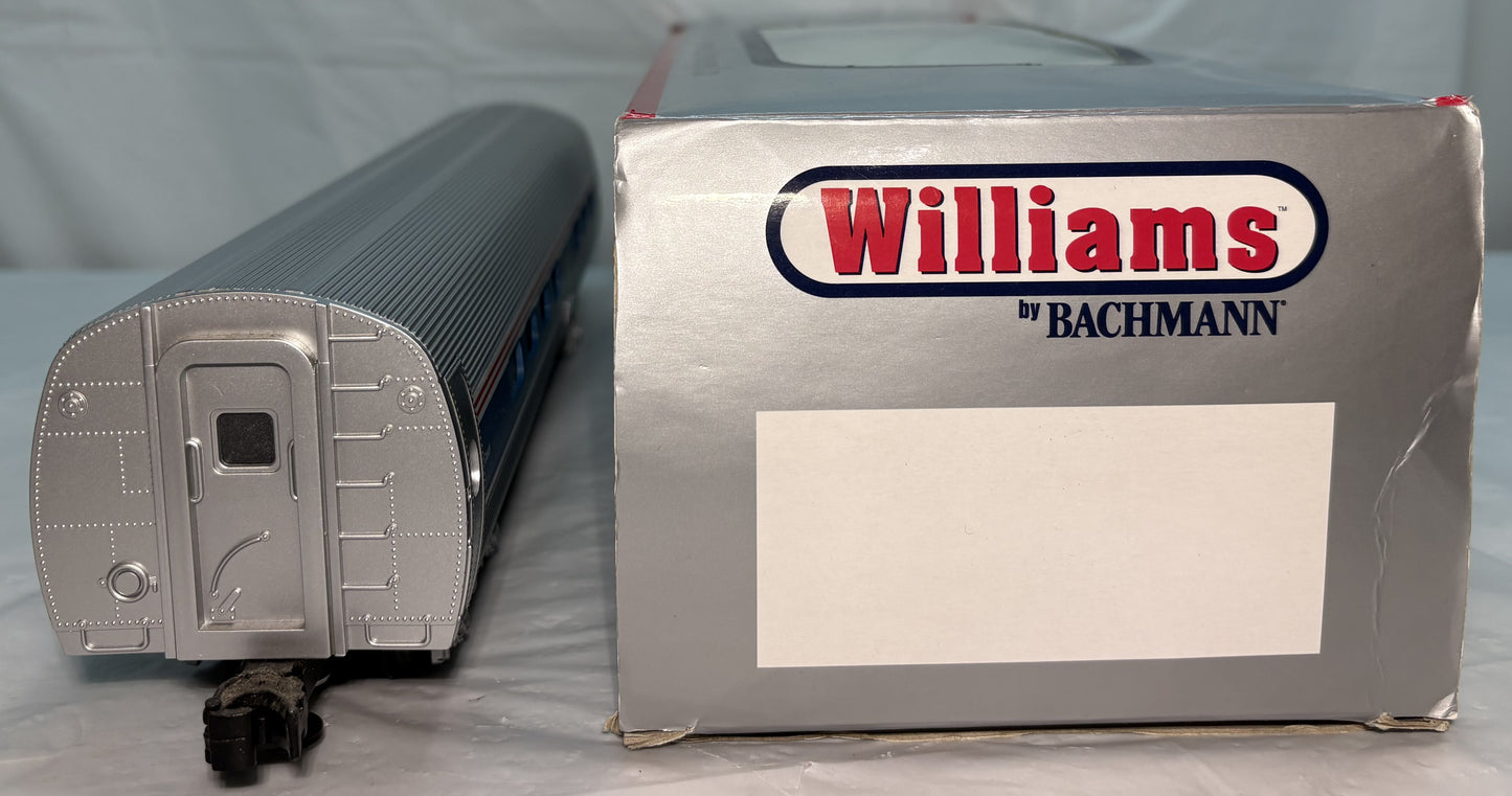 Williams 21900 O Gauge 60’ Amtrak Amfleet Passenger Cars