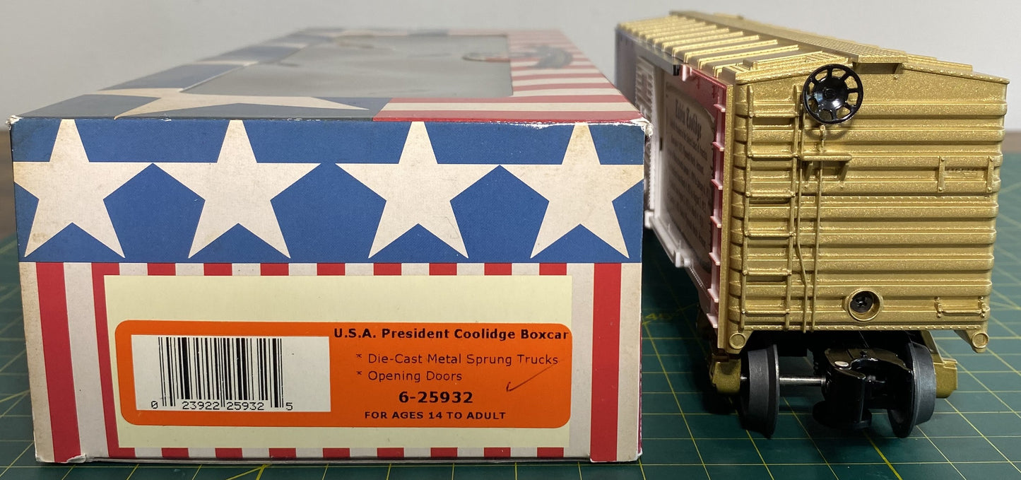 Lionel 6-25932 President Calvin Coolidge Box Car