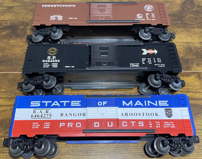 Lionel 6-19272 O Gauge 6464 Boxcars Series #4 Set Box