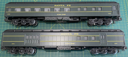 Williams 43304 Santa Fe 72 Ft. Heavyweight Passenger 2-Pack