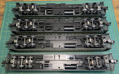 Williams 43354 Santa Fe 72’ Scale Heavyweights 4 Car Set