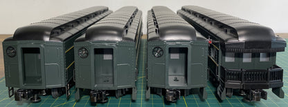 Williams 43354 Santa Fe 72’ Scale Heavyweights 4 Car Set