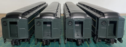 Williams 43354 Santa Fe 72’ Scale Heavyweights 4 Car Set