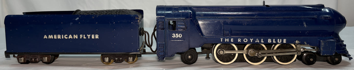 American Flyer 350 The Royal Blue Steam Locomotive