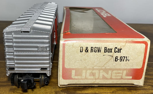 Lionel Modern 6-9714 D&RGW Box Car