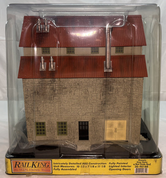 MTH 30-90188 O Gauge Gray Stone Grainery