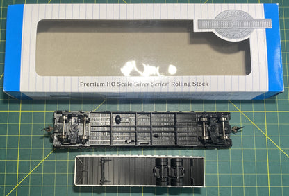 Bachmann 16705 Silver Series HO Flat Car W/Piggyback Trailer Atlantic Coast Line