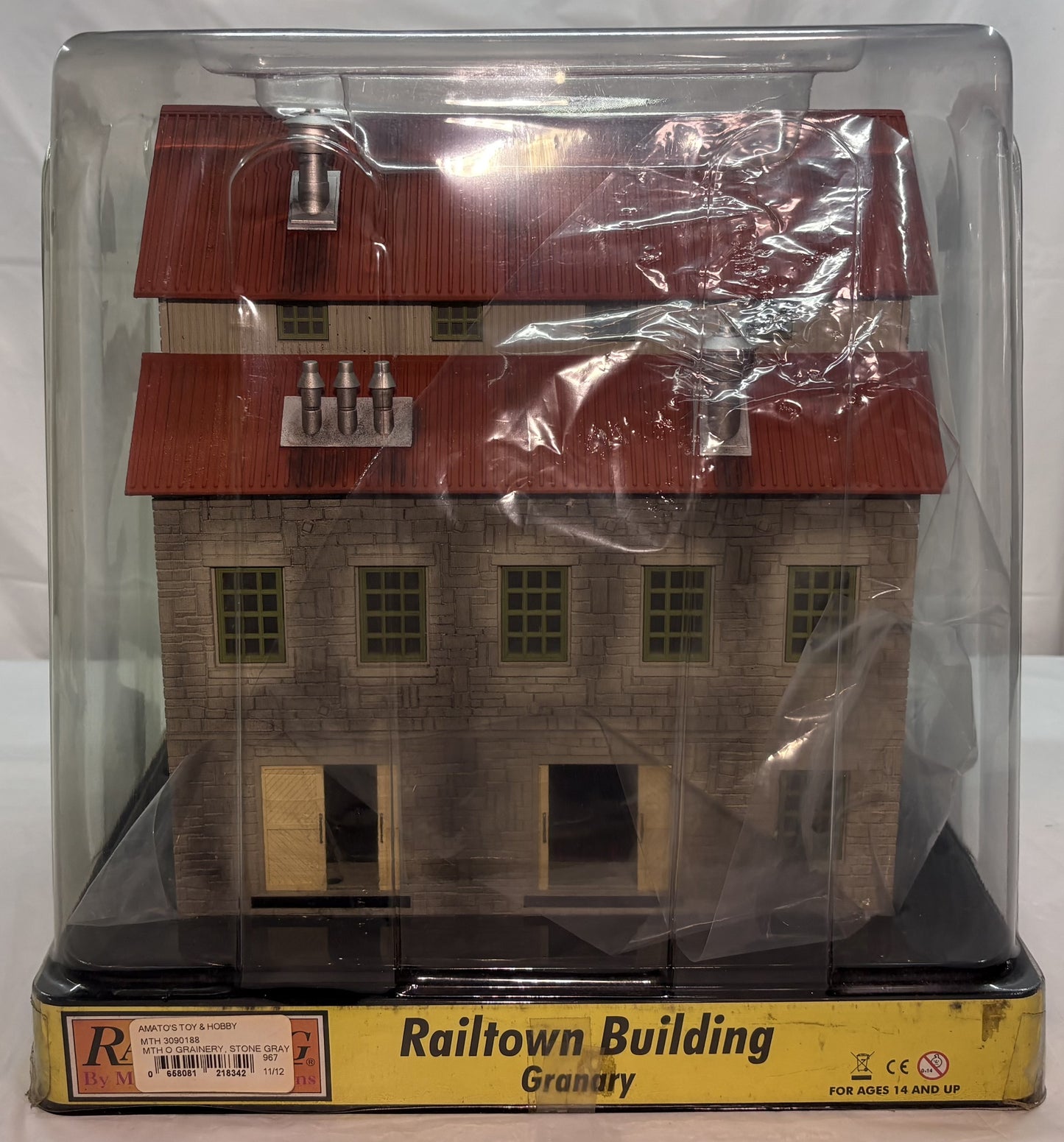 MTH 30-90188 O Gauge Gray Stone Grainery