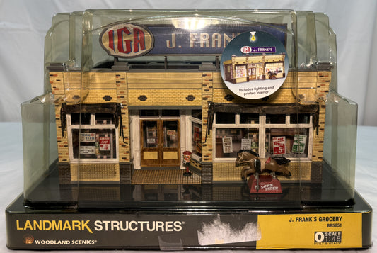 Woodland Scenics BR5851 O Gauge J. Frank's Grocery