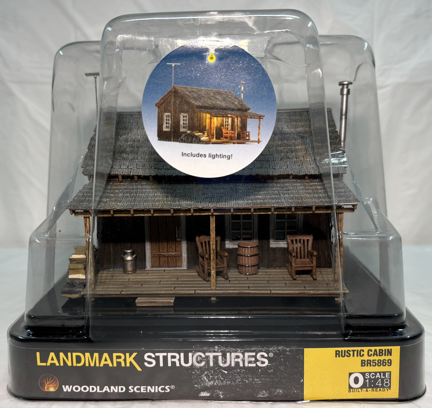 Woodland Scenics BR5869 O Gauge Rustic Cabin