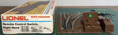 Lionel 6-5122 Right-Hand Remote-Control Switch