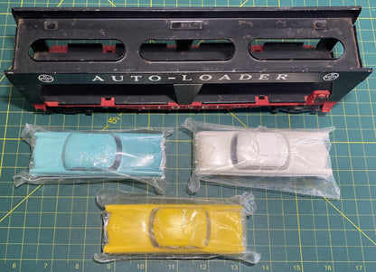 Lionel Post War 6414 Car Carrier (reproduction cars)