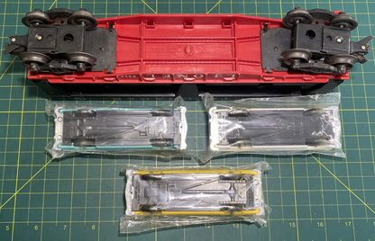 Lionel Post War 6414 Car Carrier (reproduction cars)