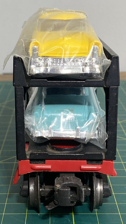 Lionel Post War 6414 Car Carrier (reproduction cars)