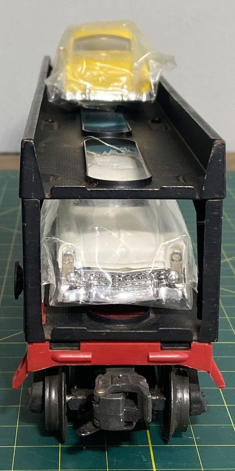 Lionel Post War 6414 Car Carrier (reproduction cars)