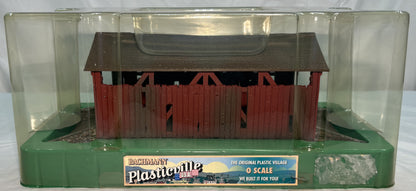 Bachmann 45314 O Gauge Plasticville Built-Up Roadside Fruit & Vegetable Stand Building