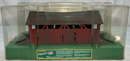 Bachmann 45317 O Gauge Plasticville Built-Up Covered Bridge