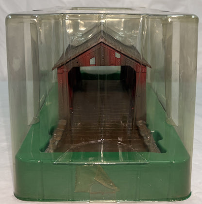 Bachmann 45317 O Gauge Plasticville Built-Up Covered Bridge