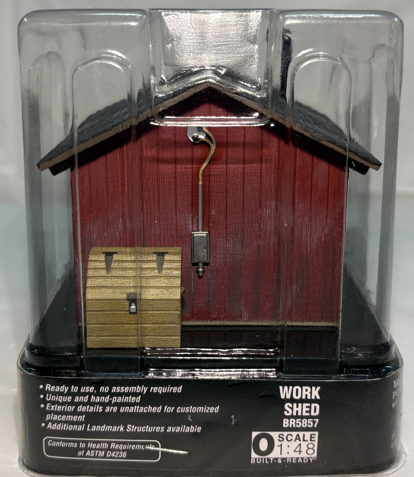 Woodland Scenics BR5857 O Scale Work Shed Built Up