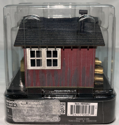 Woodland Scenics BR5857 O Scale Work Shed Built Up