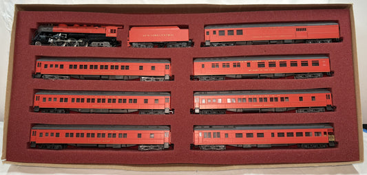 Con-Cor #0001 NYC New York Central Cardinal Steam Passenger Train Set