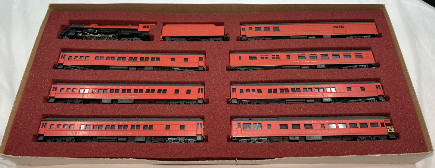Con-Cor #0001 NYC New York Central Cardinal Steam Passenger Train Set
