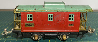 Lionel Pre War 807 Caboose Red