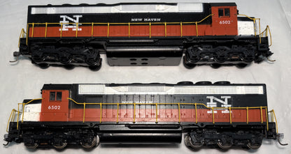 Athearn HO New Haven SD40 Powered & Non-Powered Diesel Locomotive #6502