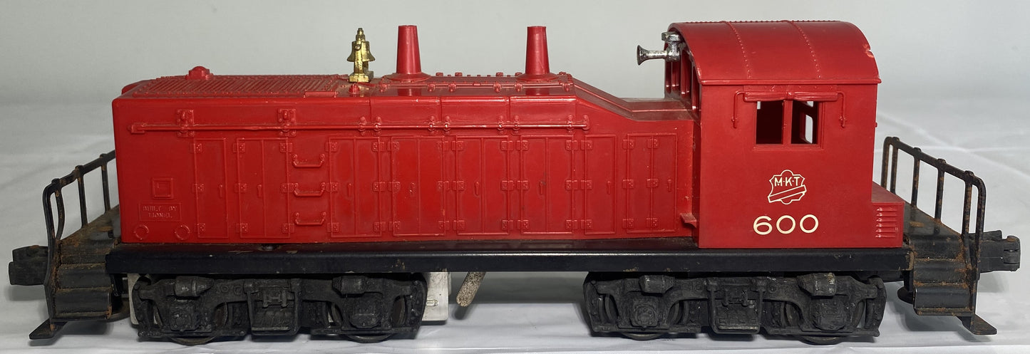 Lionel Post War 627 600 MKT (Missouri, Kansas & Texas) NW-2 Switcher
